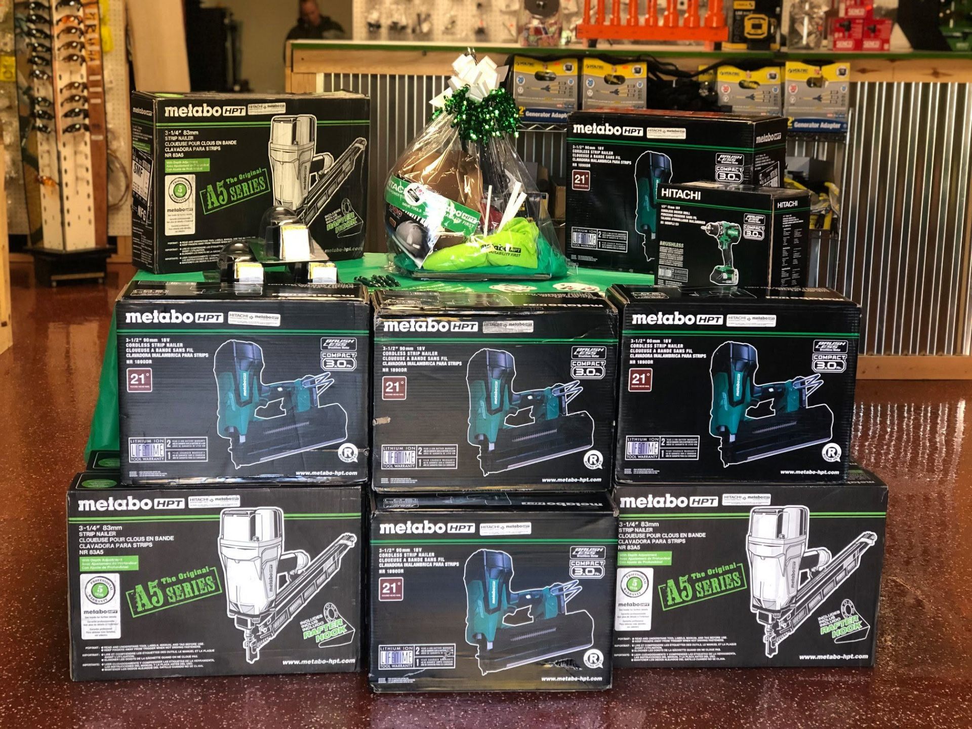 Metabo HPT framing and finish nailers in stock
